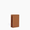 large, vertical, zipped wallet with 2 gussets in grained leather - Image 3