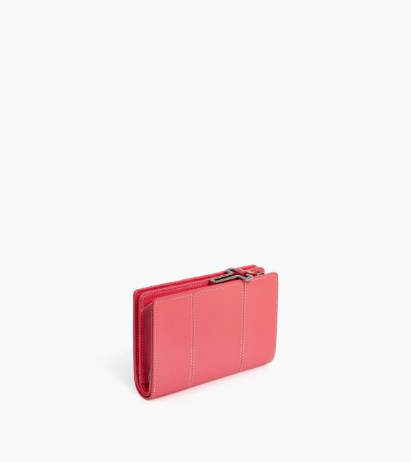 Juliette medium wallet in grained leather - Image 3