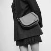 Ella medium crossbody bag in grained leather - Image 4