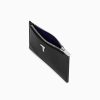 Romy zipped card holder in grained leather - Image 2