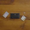 Romy zipped card holder in grained leather - Image 3
